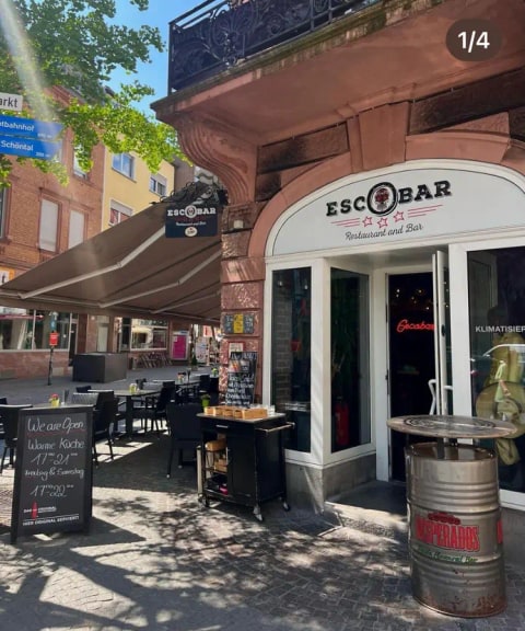 Escobar Aschaffenburg – Restaurant & Bar mit Betreiberwohnung & Büro zu übernehmen